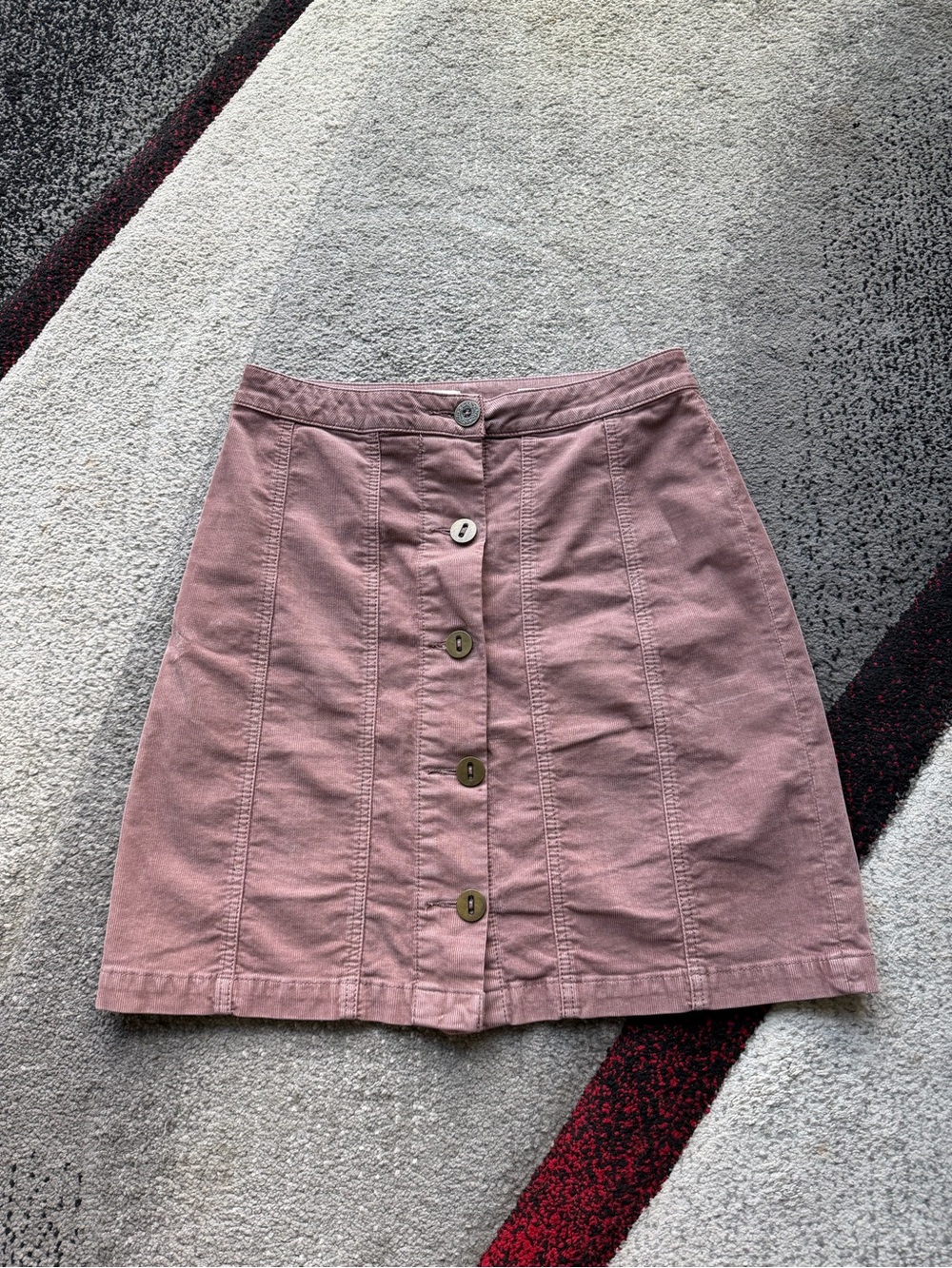 Pilcro And The Letterpress Corduroy Skirt